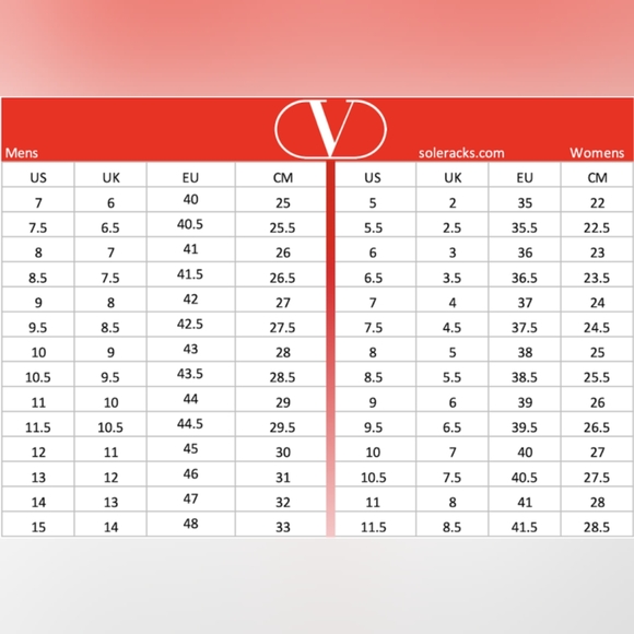 Valentino Slides. I just bought this in PM but a lil big for me.But this is new. - Picture 9 of 9